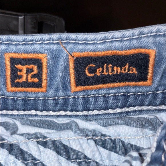 Rock Revival Light Blue Skinny Jeans - Picture 4 of 15